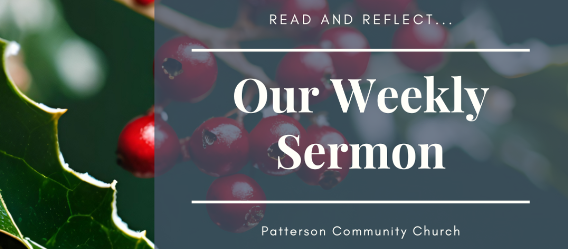 Weekly Sermon (25)